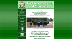 Desktop Screenshot of emeraldsocietymn.org
