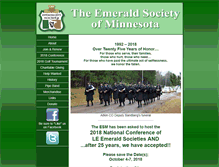 Tablet Screenshot of emeraldsocietymn.org